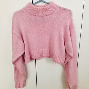 Aritzia Cropped Mockneck Sweater - “Heinen”